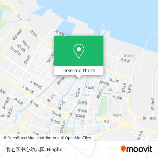 北仑区中心幼儿园 map