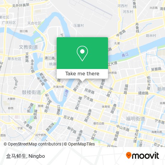 盒马鲜生 map