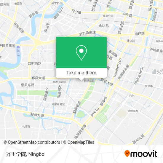 万里学院 map