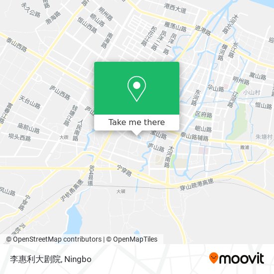 李惠利大剧院 map