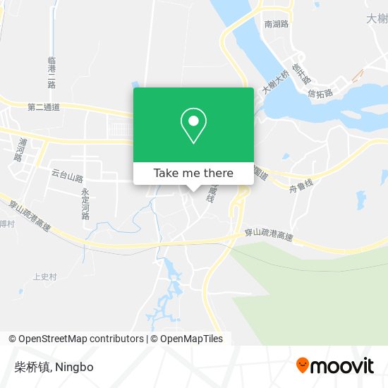 柴桥镇 map