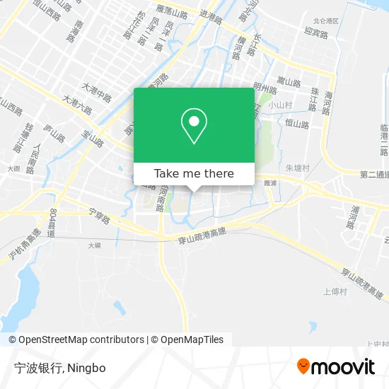 宁波银行 map