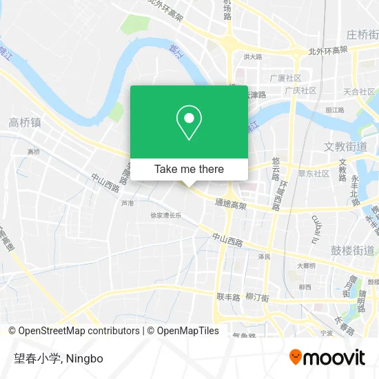 望春小学 map