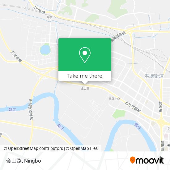 金山路 map