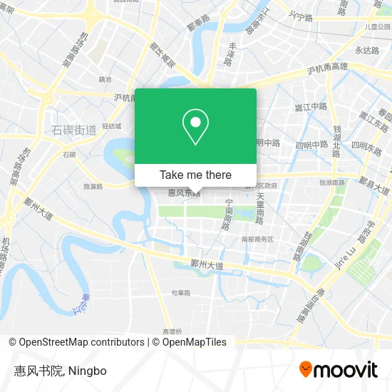 惠风书院 map