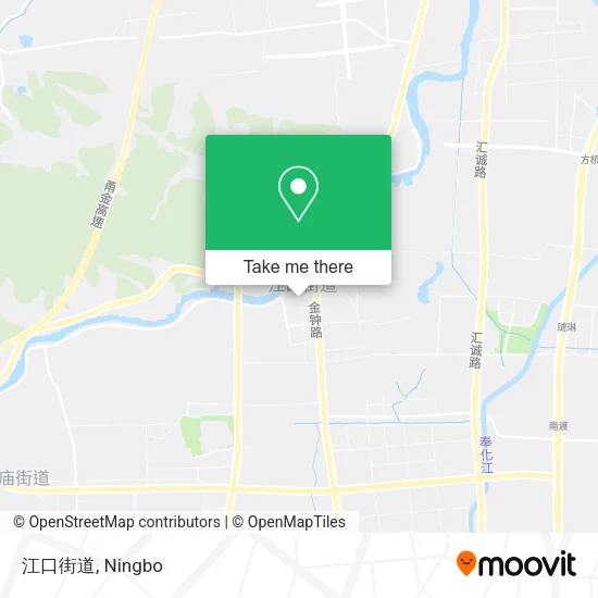 江口街道 map