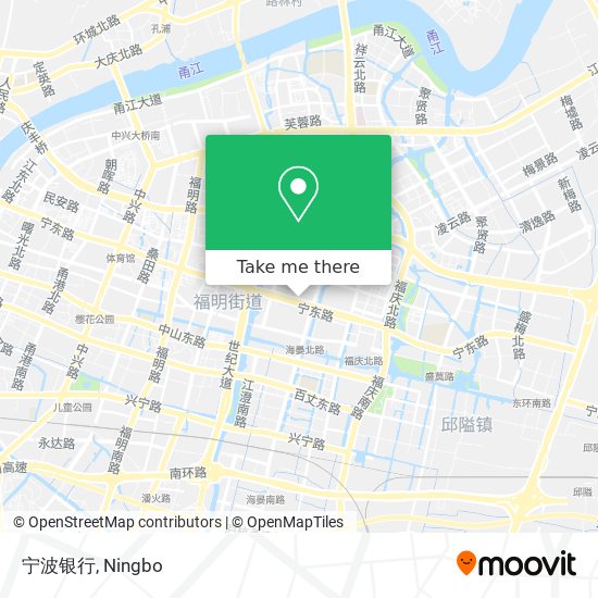 宁波银行 map