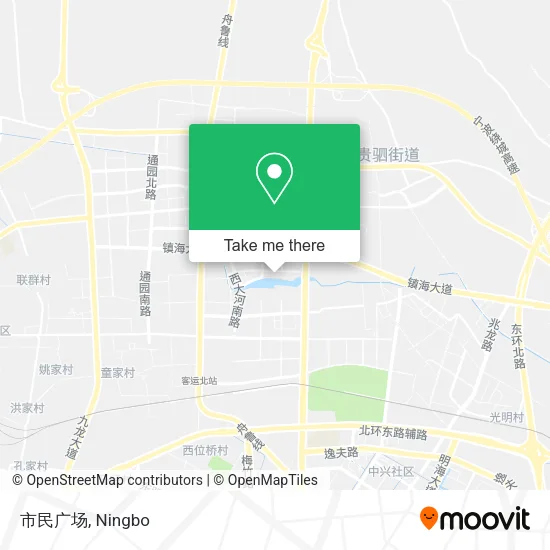 市民广场 map