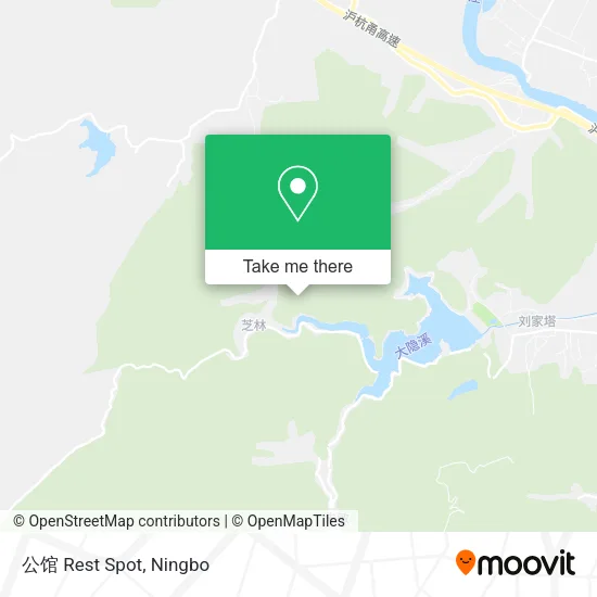 公馆 Rest Spot map