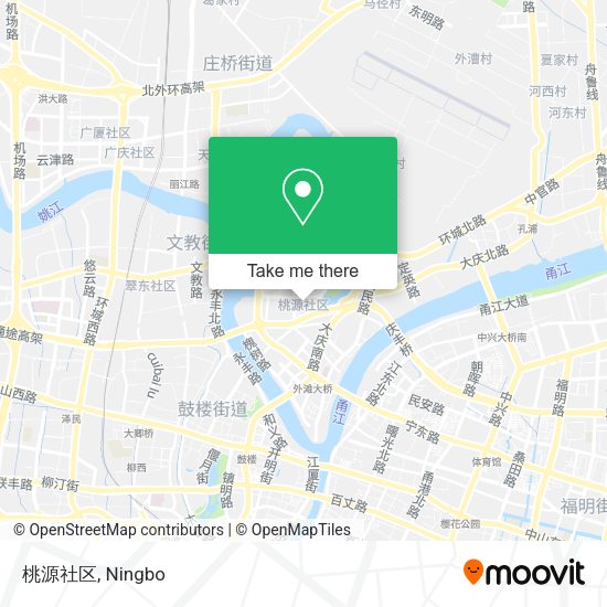桃源社区 map