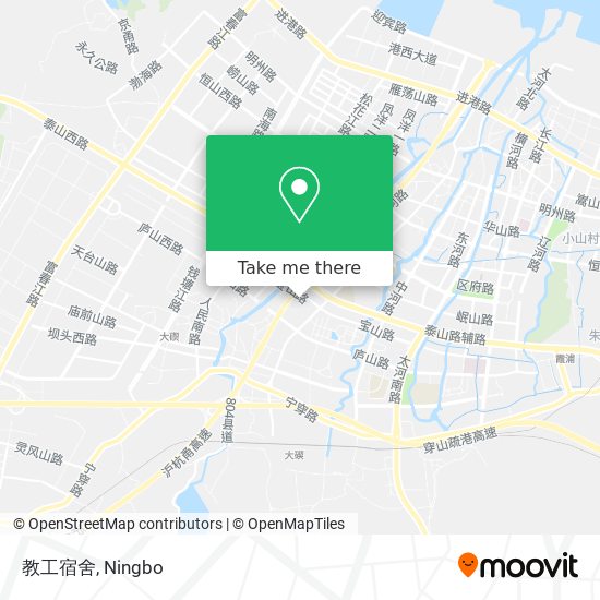 教工宿舍 map