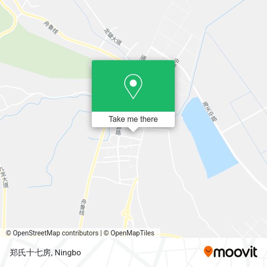 郑氏十七房 map