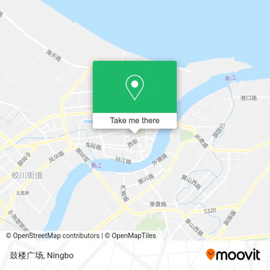 鼓楼广场 map