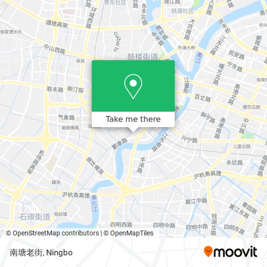南塘老街 map