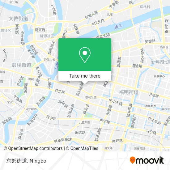 东郊街道 map
