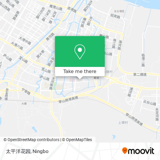 太平洋花园 map