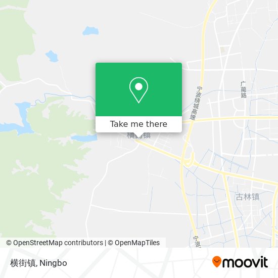 横街镇 map