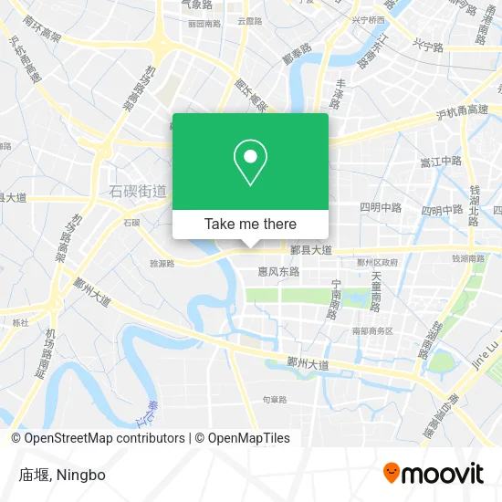 庙堰 map