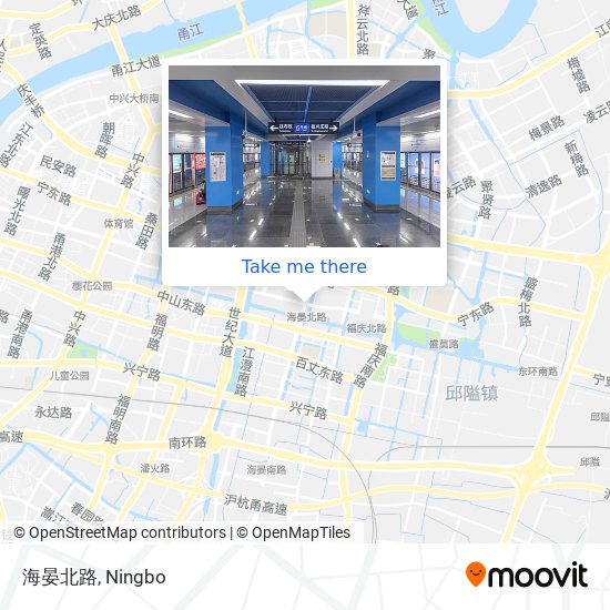 海晏北路 map