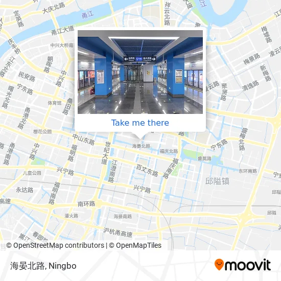 海晏北路 map