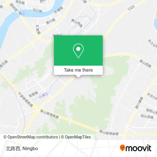 北路西 map