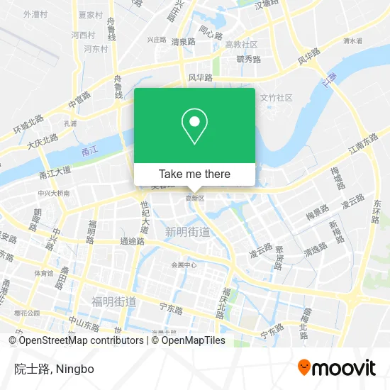 院士路 map