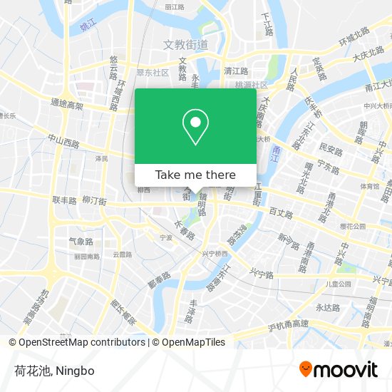 荷花池 map