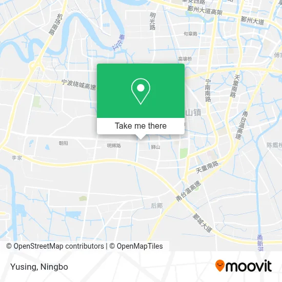 Yusing map