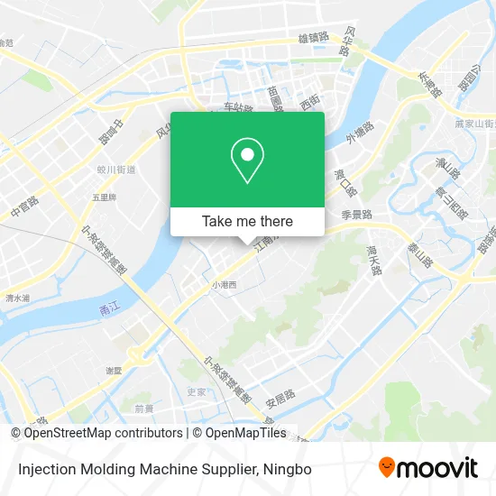 Injection Molding Machine Supplier map
