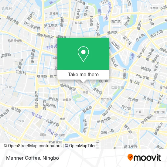 Manner Coffee map