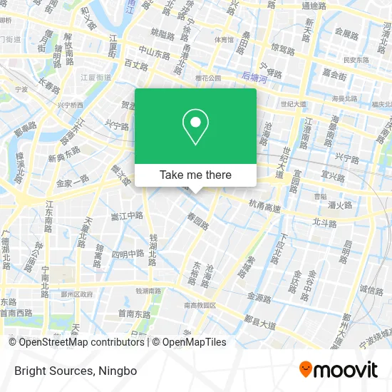 Bright Sources map