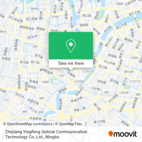 Zhejiang Yingfeng Optical Communication Technology Co.,Ltd. map