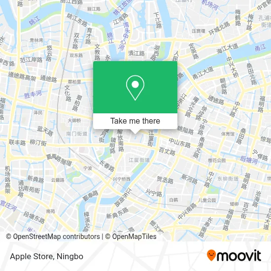 Apple Store map