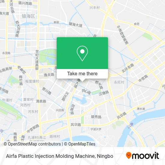 Airfa Plastic Injection Molding Machine map