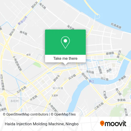 Haida Injection Molding Machine map