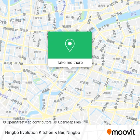 Ningbo Evolution Kitchen & Bar map