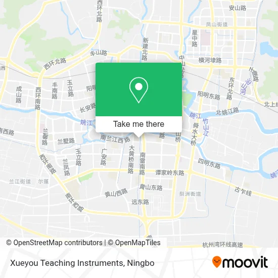 Xueyou Teaching Instruments map