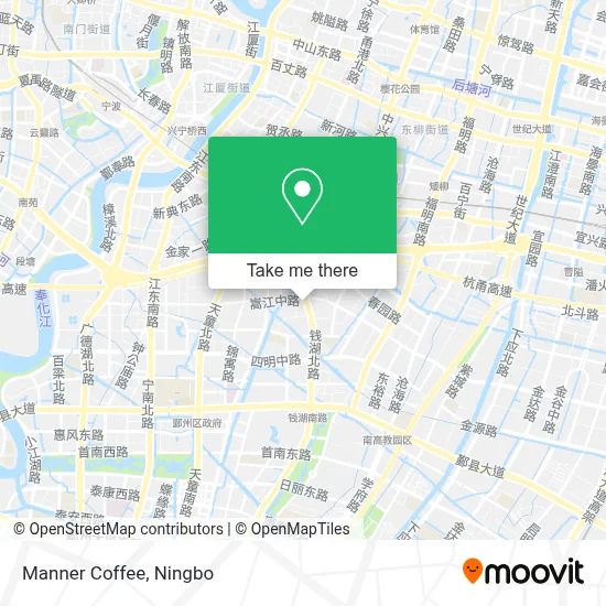 Manner Coffee map