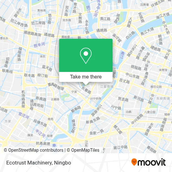 Ecotrust Machinery map