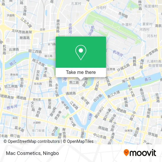 Mac Cosmetics map