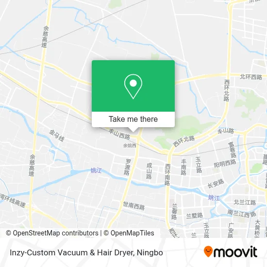 Inzy-Custom Vacuum & Hair Dryer map