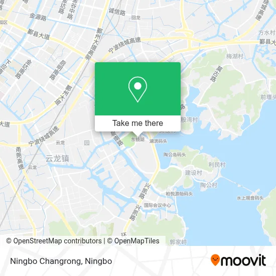 Ningbo Changrong map