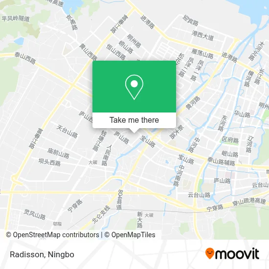 Radisson map