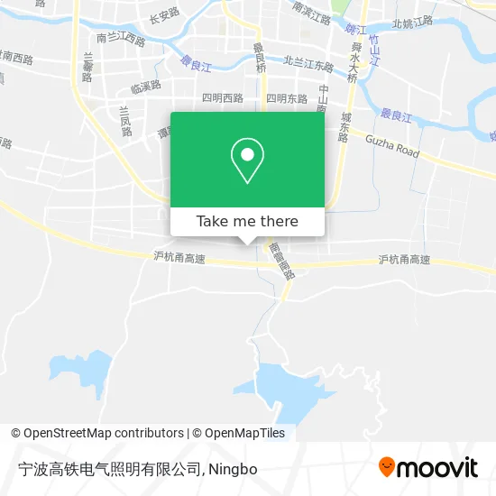 宁波高铁电气照明有限公司 map