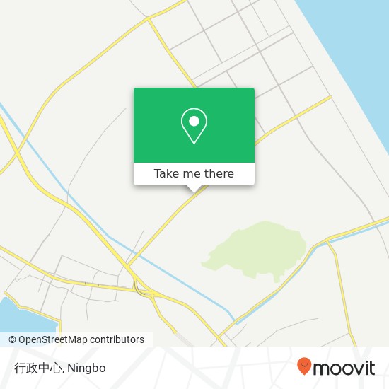 行政中心 map