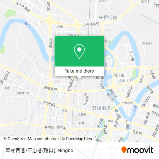 翠柏西巷/三忠巷(路口) map