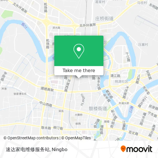 速达家电维修服务站 map