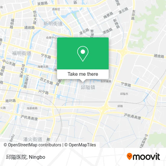 邱隘医院 map