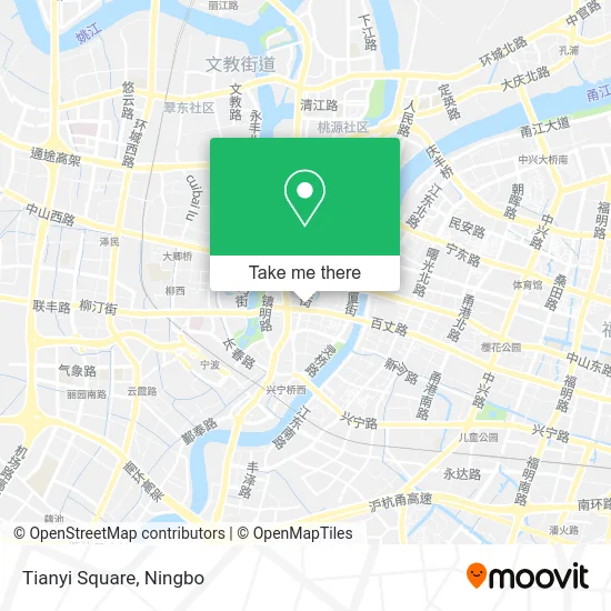 Tianyi Square map