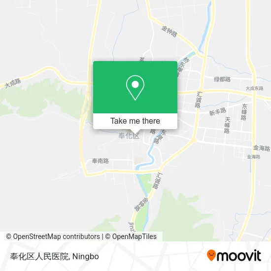 奉化区人民医院 map